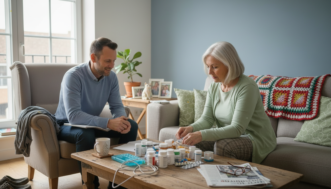 In-home ethnographic research visit